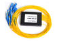 1X16 PLC Fiber Optic Splitter Box In SC UPC Connector For FTTX Systems