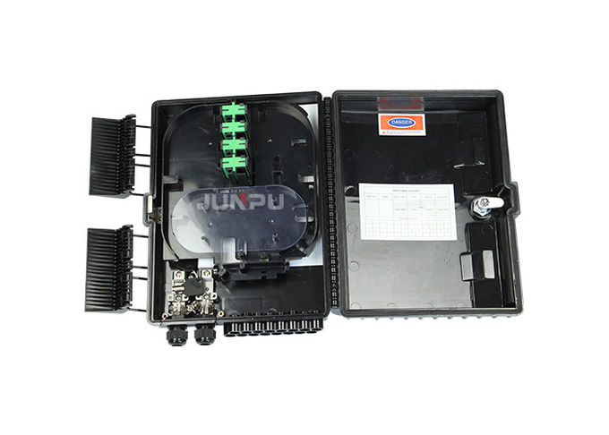 ABS Material Wall / Pole / Aerial Fiber Optic Distribution Box For Ftth 1