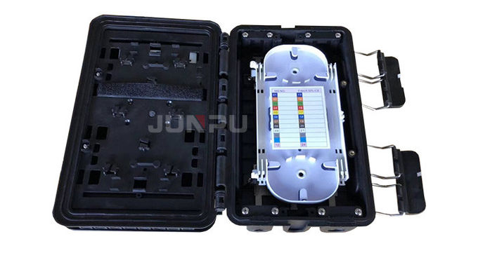Junpu 24 Core Fiber Optic Splice Closure Wall Mount 2 In 16 Out Aerial Application 2