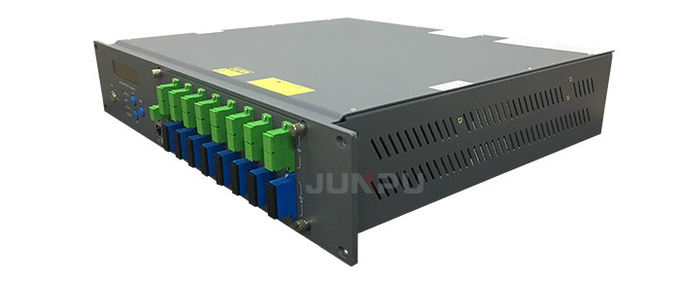 Junpu High Power PON EDFA WDM 32 ports 1550nm 20dBm for FTTH CATV 7