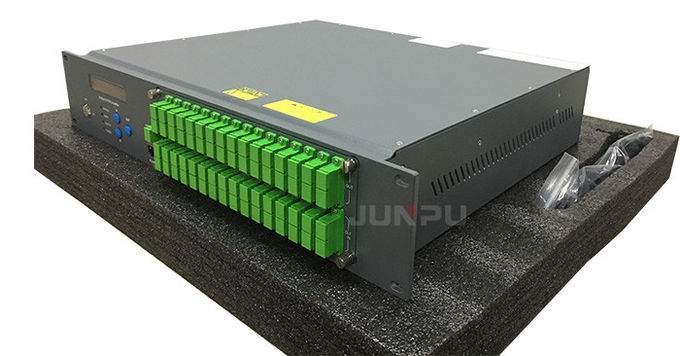 Junpu High Power PON EDFA WDM 32 ports 1550nm 20dBm for FTTH CATV 6