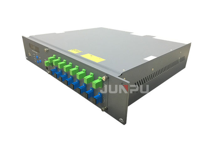 Multiport 8 Pon Edfa Optical Amplifier 1550nm 18dbm For FTTH Applications 2