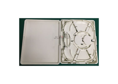 Wall Mounting Fiber Optic Small Terminal Box 2 Port With PC ABS Material