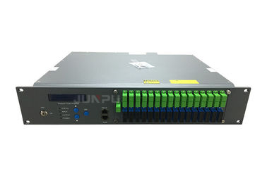 Pon Edfa Wdm RF Input 32 Port 1550nm Optical Amplifier With JDSU Laser