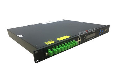 8 Port Catv Edfa Erbium Doped Fiber Amplifier 1550nm 23dbm Input -5dbm ~ +10dbm