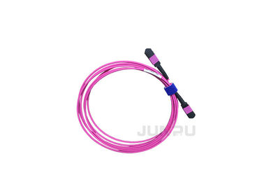 40G Fiber Optic Patch Cord 8/12/24 Cores SM / MM / OM3 MPO Fiber Patch Cord