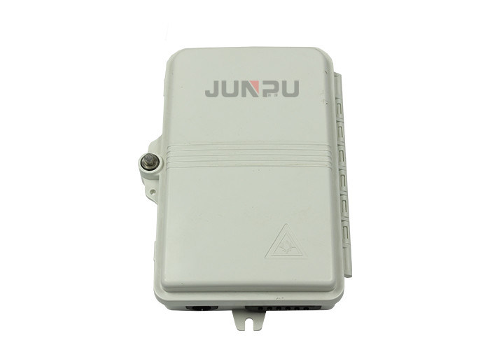 Wall Mounted 6 Core Fiber Optic Distribution Box IP65 With SC APC Adapter