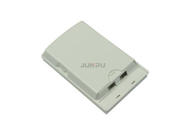 Waterproof FTTH Indoor Fiber Optic Termination Box 2 Cores With 2 SC Optic Adapter