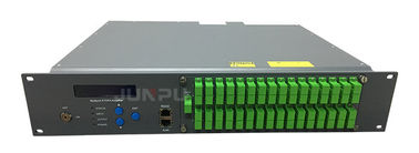 FTTx 32 Ports Pon Wdm Edfa Fibre Optic Amplifier 1550nm With Each 15dbm