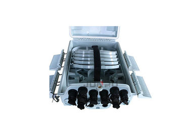 8 Core FTTH Fiber Optic Terminal Box , Optical Distribution Box With 2 Or 4 In