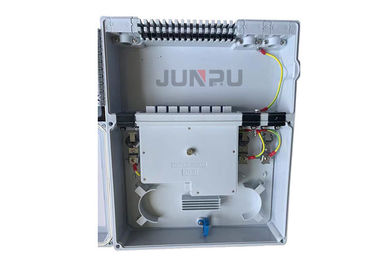 16 Outputs Outdoor Fiber Optic Termination Box , Telecommunication Distribution Box