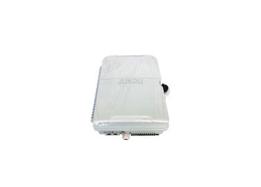 3 In 24 Core Optical Fiber Distribution Box , Ftth Distribution Box Pole Mounting