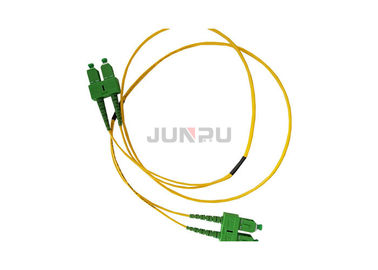 Duplex Singlemode G675A2 Fiber Optic Pigtail , Fiber Patch Cable SC APC