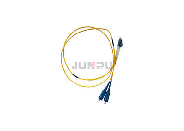 SC To LC Duplex Fiber Optic Patch Cord Single Mode For Custom Length