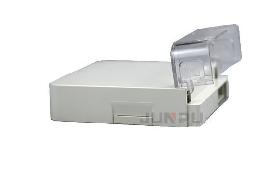 1 2 4 Core Drop Cable Mini Wall Outlet Face Plate FTTH Fiber Optic Access Terminal Box Termination With SC Adapter Pigta