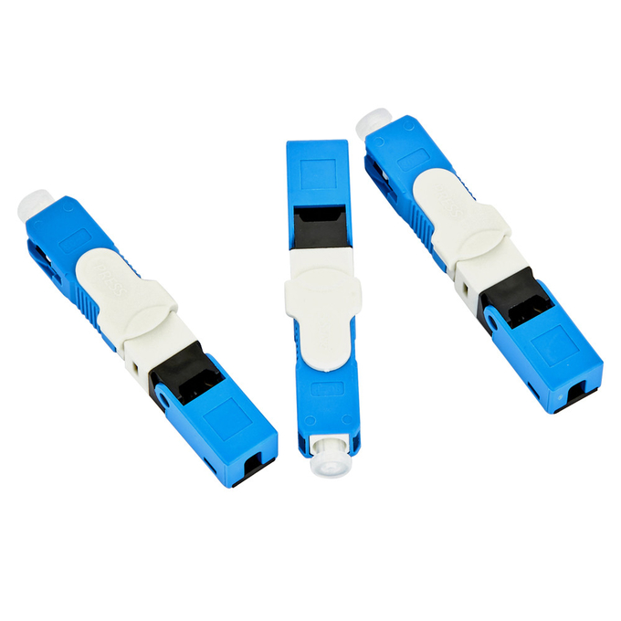SC UPC Fiber Optic Fast Connector, Quick Assembly Fast Connect 1