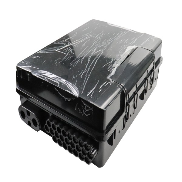 China Factory 24 Port Fiber Optic Distribution Black IP65 ABS Box Manufacturers 2