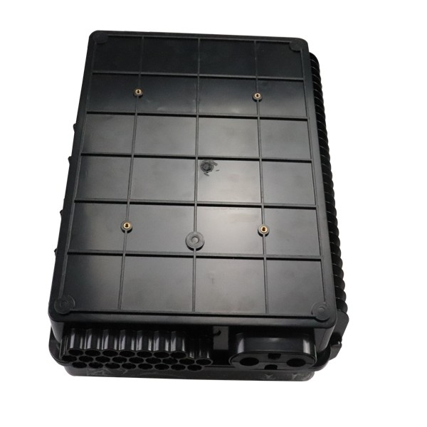 China Factory 24 Port Fiber Optic Distribution Black IP65 ABS Box Manufacturers 1