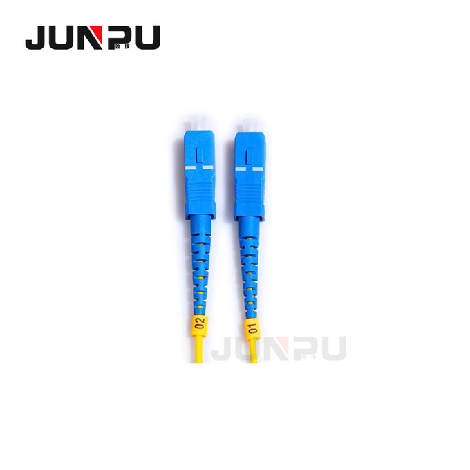 SC UPC Patch Cord Optical Fiber duplex single mode lSZH 2.00mm 1