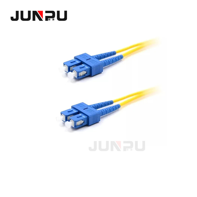 SC UPC Patch Cord Optical Fiber duplex single mode lSZH 2.00mm 2