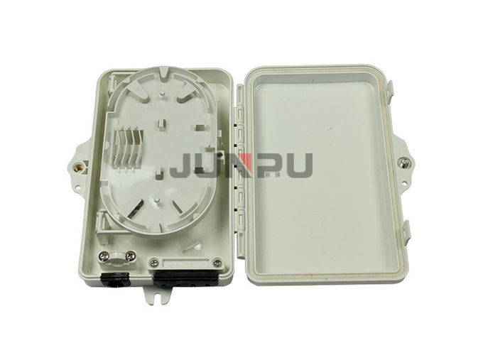Junpu Waterproof 4 Core Fiber Optic Distribution Box With sc adapters 0