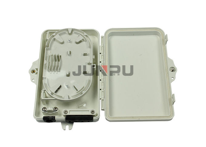 4 Port Outdoor Fiber Optic Distribution Box, PC+ABS Material 2