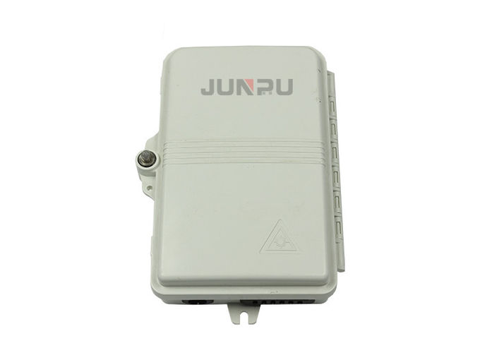 6 Port Outdoor Fiber Optic Distribution Box, material in PC+ABS 1