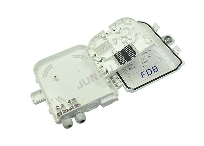 FTTH Fiber Terminal White Black IP65 Box Fiber Optic 8 Core Fiber Optic Cable ABS 1