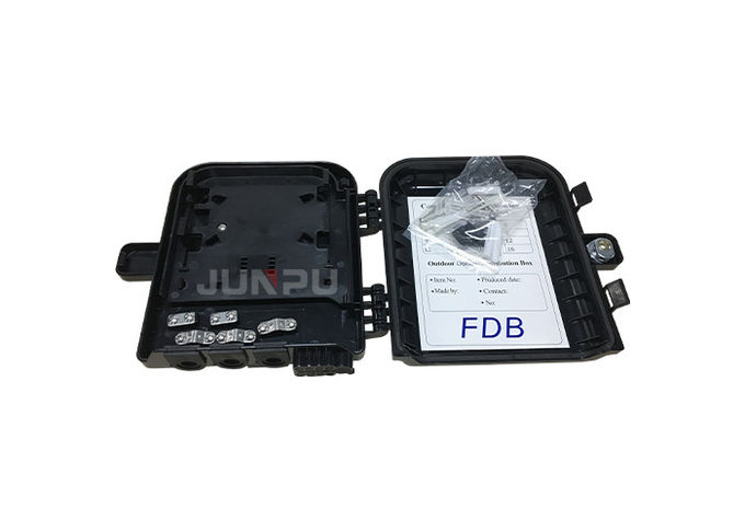 FTTH Fiber Terminal White Black IP65 Box Fiber Optic 8 Core Fiber Optic Cable ABS 0