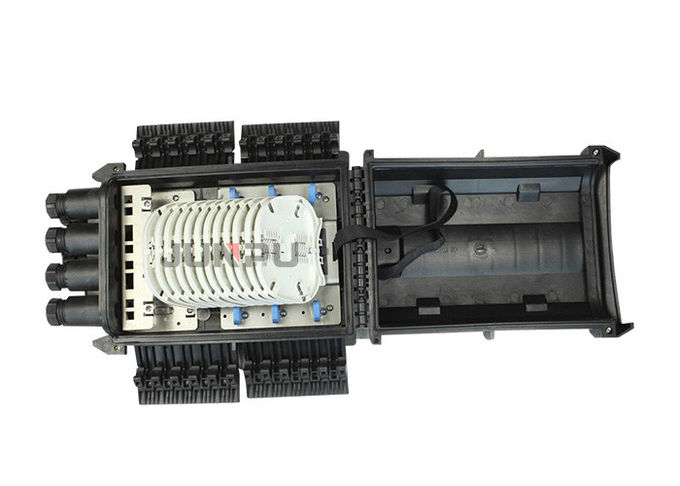 Black 288 core Fiber Optic Closure Types  fully loaded LSZH fiber optic splicing 0