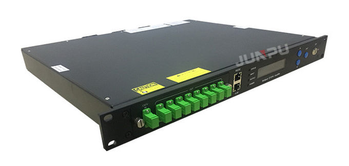 Network Catv EDFA Optical Amplifier 1550nm 8 Ports 18dbm SC APC 1U 0