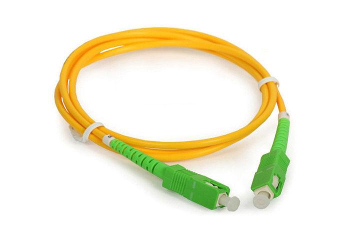 Simplex Fiber Optic Patch Cord LC APC LSZH Singlemode 2