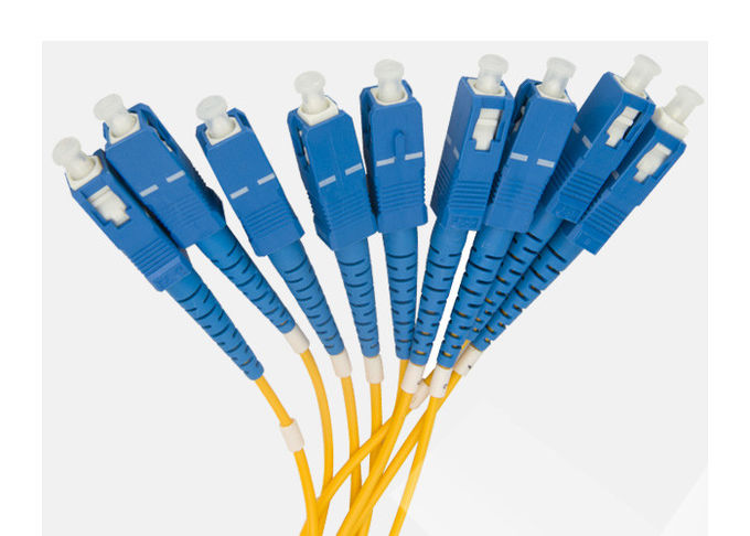 FTTH Fiber Optic Splitter Types 1X8 Structure With SC UPC Connector 2
