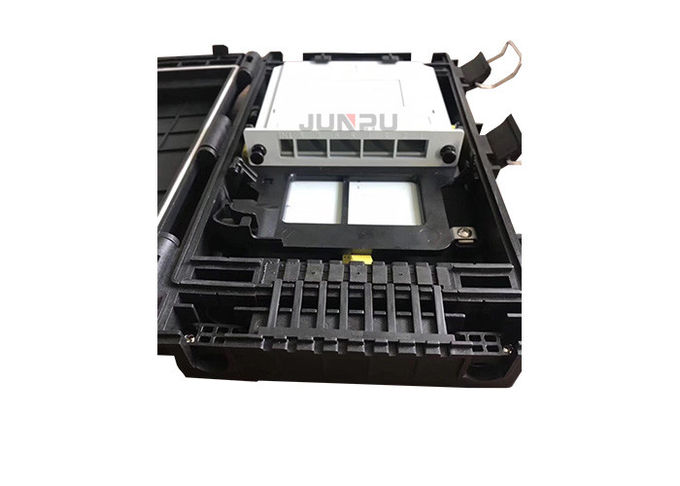 Junpu Fiber Optic Closure Types black full equipped PP+GF ip68 1