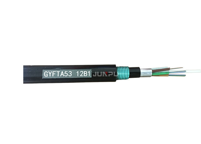 FTTH bow-type drop cable with FRP ,Outdoor Single Mode Fiber Optic Cable 1
