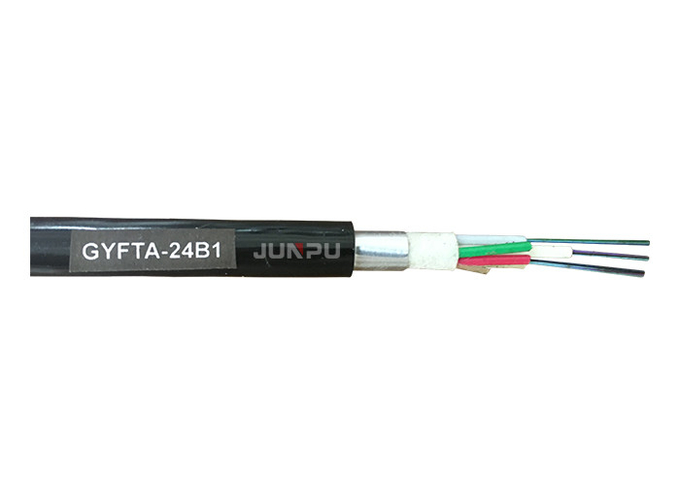 FTTX Outdoor Multimode Fiber Optic Cable with FRP,  fiber optic drop cable 1