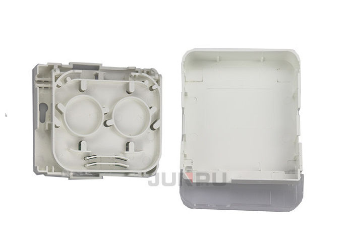 ABS material fiber optical rosette box, Fiber Optic Cable Termination Box 1